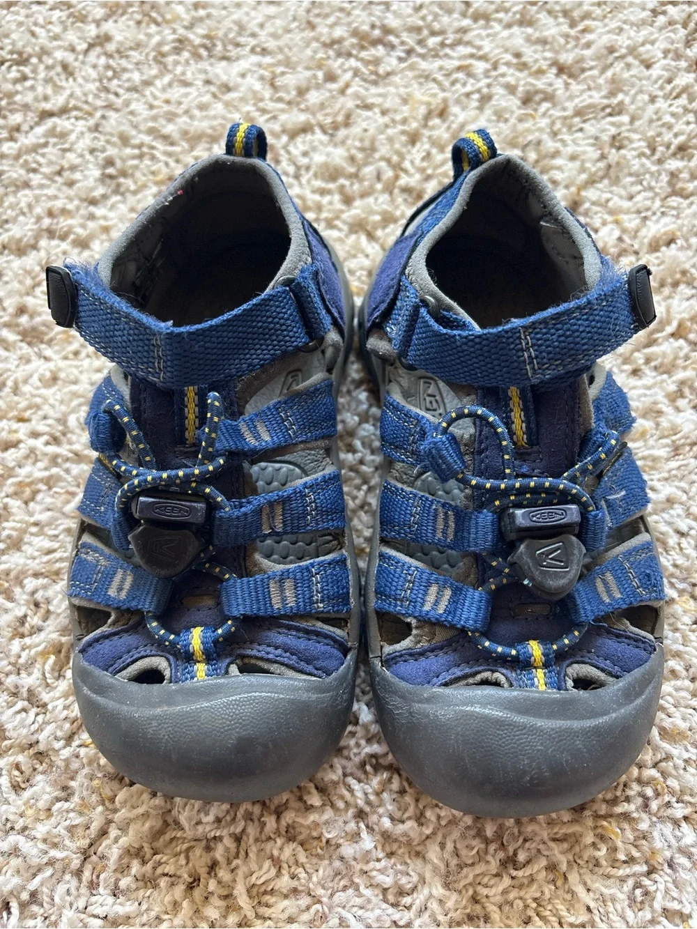 KEEN Newport H2 Waterproof Sandals Navy Blue Kids Toddler Size 11 US